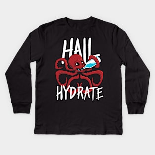 Hail Hydrate Kids Long Sleeve T-Shirt